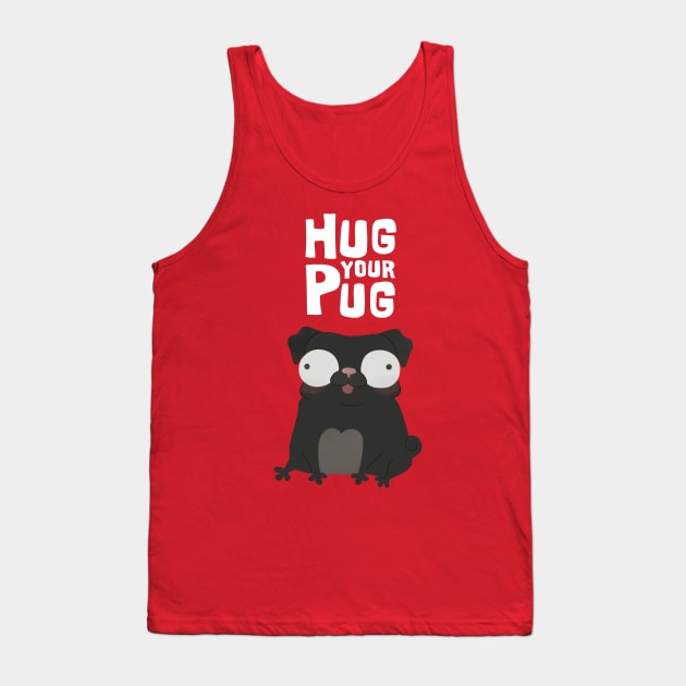 pug2 Tank Top by evapuyal